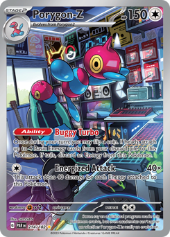 Pokemon Paradox Rift Porygon-Z - 214