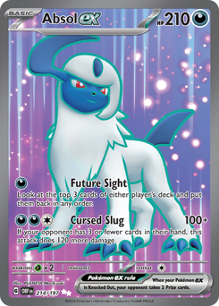 Pokemon Obsidian Flames Absol ex - 214