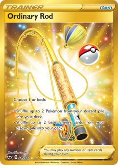 Pokemon Sword & Shield Ordinary Rod - 215