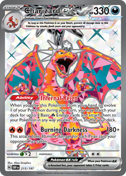 Pokemon Obsidian Flames Charizard ex - 215