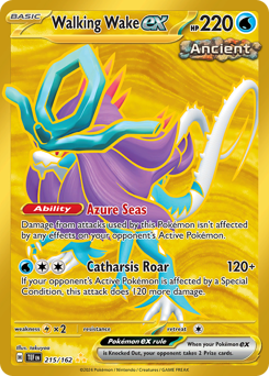 Pokemon Temporal Forces Walking Wake ex - 215
