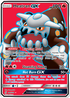 Pokemon Unified Minds Heatran-GX - 216