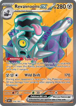 Pokemon Obsidian Flames Revavroom ex - 216
