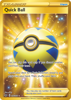Pokemon Sword & Shield Quick Ball - 216