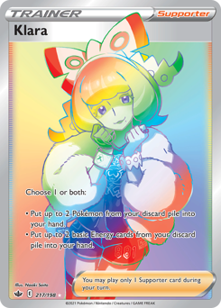 Pokemon Chilling Reign Klara - 217