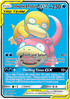 Pokemon Unified Minds Slowpoke & Psyduck-GX - 217