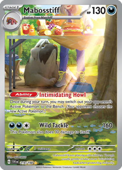 Pokemon Scarlet & Violet Mabosstiff - 218