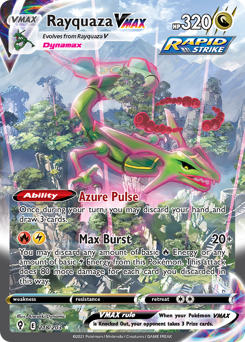 Pokemon Evolving Skies Rayquaza VMAX - 218
