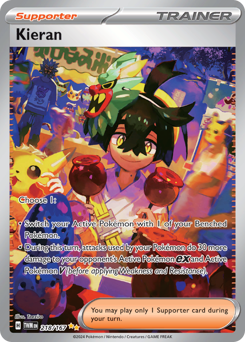 Pokemon Twilight Masquerade Kieran - 218