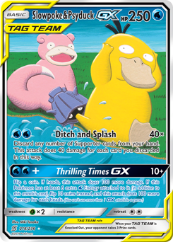 Pokemon Unified Minds Slowpoke & Psyduck-GX - 218