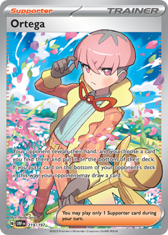 Pokemon Obsidian Flames Ortega - 219