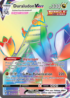 Pokemon Evolving Skies Duraludon VMAX - 219