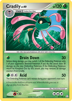 Pokemon Legends Awakened Cradily - 21
