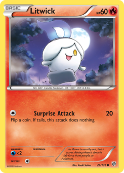 Pokemon Plasma Storm Litwick - 21