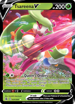 Pokemon Fusion Strike Tsareena V - 21