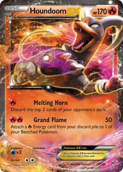 Pokemon BREAKthrough Houndoom-EX - 21