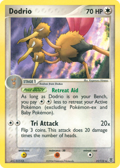 Pokemon FireRed & LeafGreen Dodrio - 21