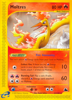 Pokemon Skyridge Moltres - 21
