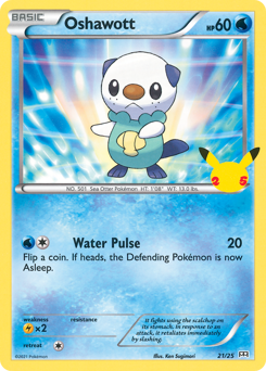 Pokemon McDonald's Collection 2021 Oshawott - 21