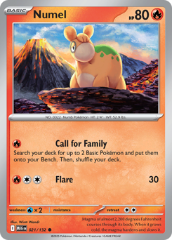 Pokemon Mega Evolution Numel - 21