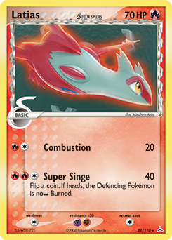 Pokemon Holon Phantoms Latias δ - 21