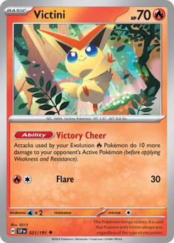 Pokemon Surging Sparks Victini - 21