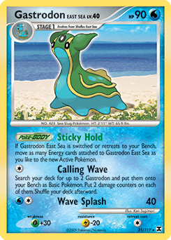 Pokemon Rising Rivals Gastrodon East Sea - 21