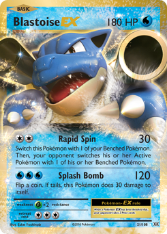 Pokemon Evolutions Blastoise-EX - 21