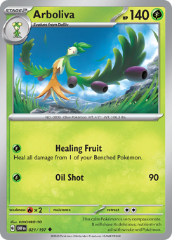 Pokemon Obsidian Flames Arboliva - 21
