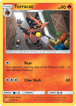 Pokemon Team Up Torracat - 21