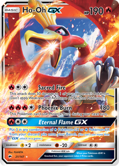 Pokemon Burning Shadows Ho-Oh-GX - 21