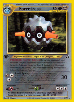 Pokemon Neo Discovery Forretress - 21