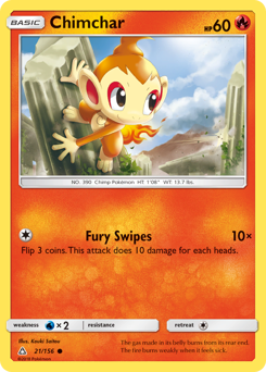 Pokemon Ultra Prism Chimchar - 21