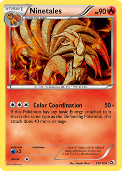 Pokemon Legendary Treasures Ninetales - 21