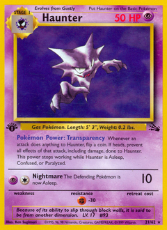 Pokemon Fossil Haunter - 21