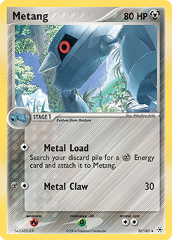 Pokemon Hidden Legends Metang - 21