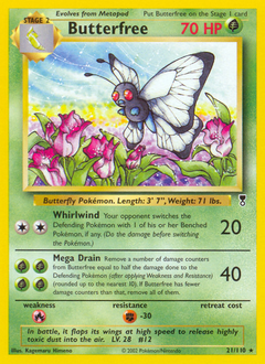 Pokemon Legendary Collection Butterfree - 21