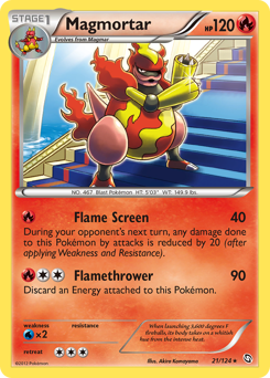Pokemon Dragons Exalted Magmortar - 21