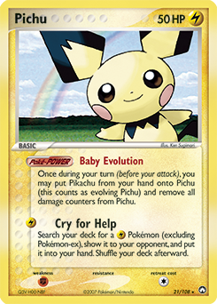 Pokemon Power Keepers Pichu - 21