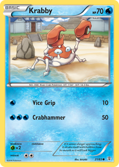 Pokemon Generations Krabby - 21