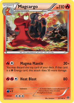 Pokemon XY Magcargo - 21