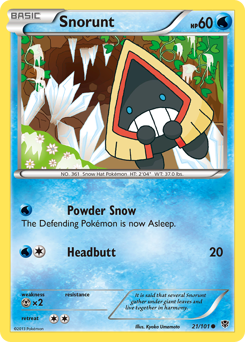 Pokemon Plasma Blast Snorunt - 21