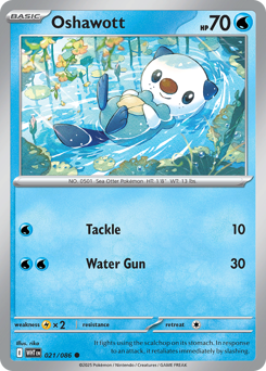 Pokemon White Flare Oshawott - 21