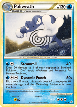 Pokemon HS—Unleashed Poliwrath - 21