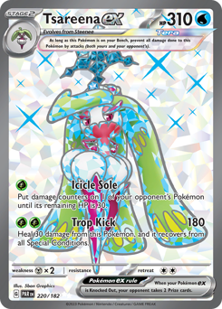 Pokemon Paradox Rift Tsareena ex - 220
