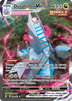 Pokemon Evolving Skies Duraludon VMAX - 220