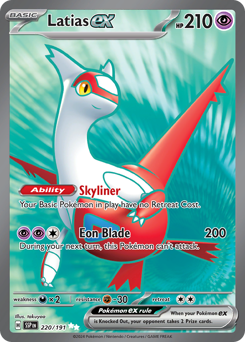 Pokemon Surging Sparks Latias ex - 220