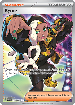 Pokemon Obsidian Flames Ryme - 221