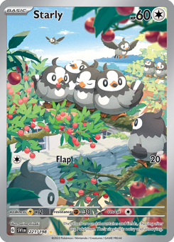 Pokemon Scarlet & Violet Starly - 221