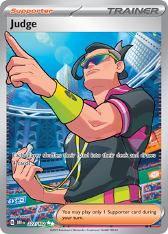 Pokemon Destined Rivals Judge - 222